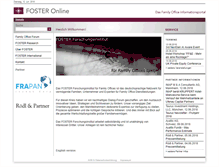 Tablet Screenshot of foster-institut.com